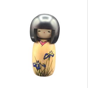 Usaburo Kokeshi Doll Ayana Iris Kimono Girl